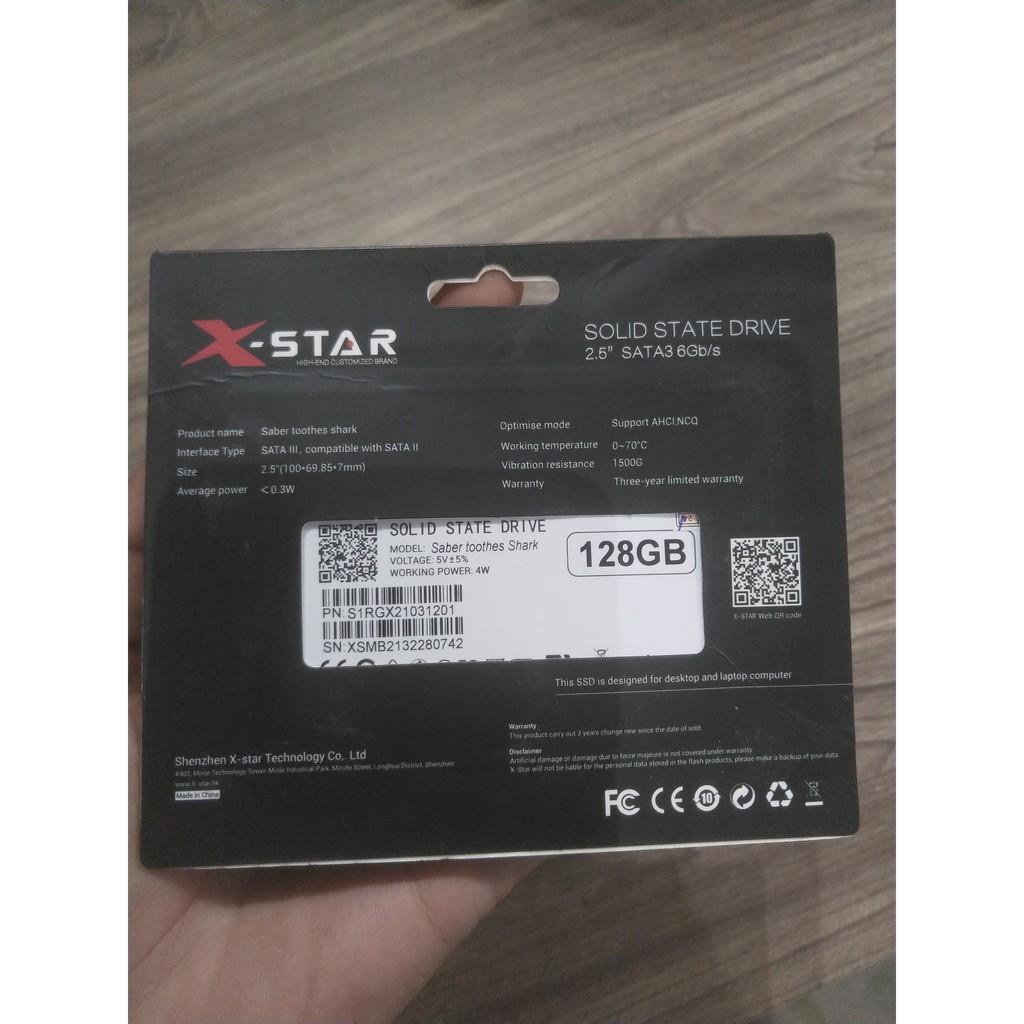 Ổ Cứng SSD XSTAR 128GB - SSD 128GB giá rẻ