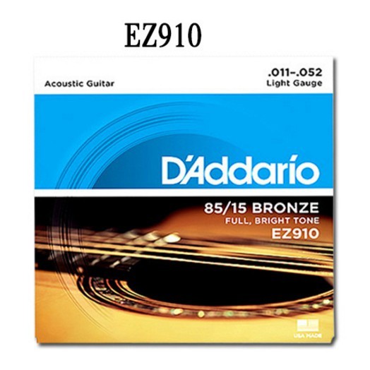 Dây Đàn Guitar Acoustic D’Addario EZ900 và EZ910, EJ13