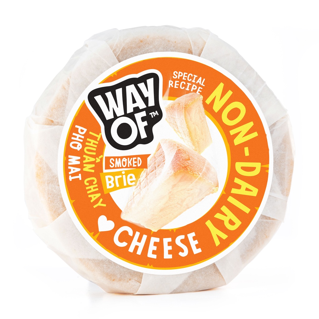 WayOf Phô Mai Chay xông khói | Vegan Cheese Smoked (220G)
