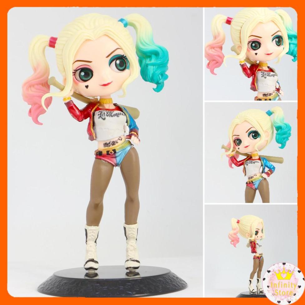 MÔ HÌNH HARLEY QUINN CHIBI - WONDERWOMAN - BLACKWINDOW INFINY DECOR