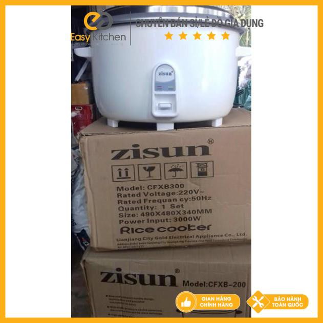 Nồi Cơm Điện Công Nghiệp Zisun 10L- 13L-20l