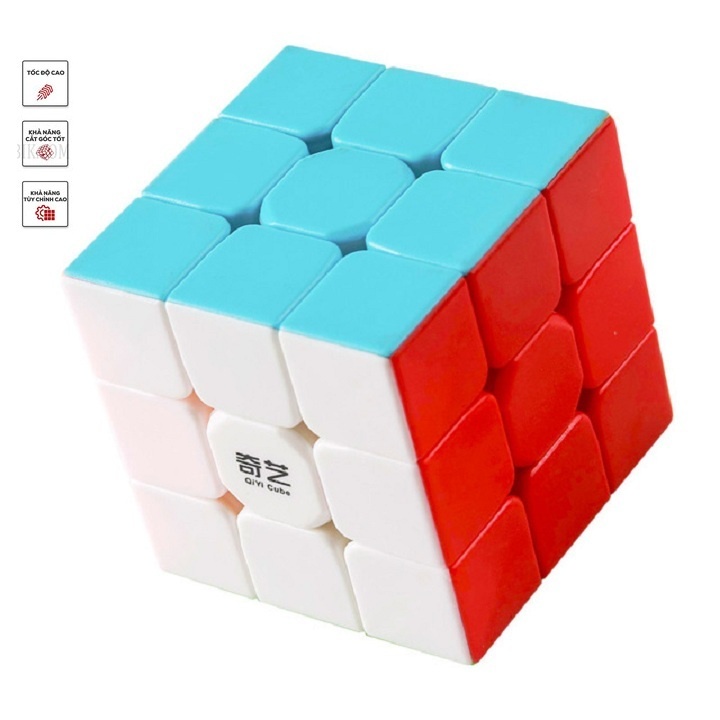 Rubik 3x3 Qiyi Warrior S, Rubic 3 Tầng Khối Lập Phương