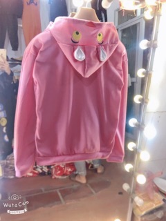Áo hoodie tai gấu
