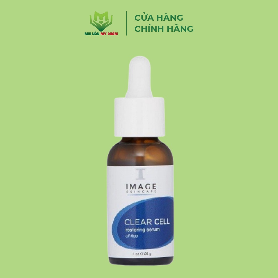 Serum làm dịu da kiểm soát bã nhờn Image Skincare Clear Cell Restoring Serum Oil Free - 28g