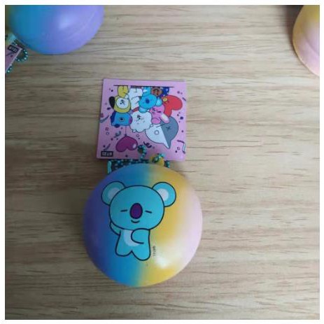 Đồ Chơi Squishy Hình Bánh Bao In Hình Bt21 Dễ Thương