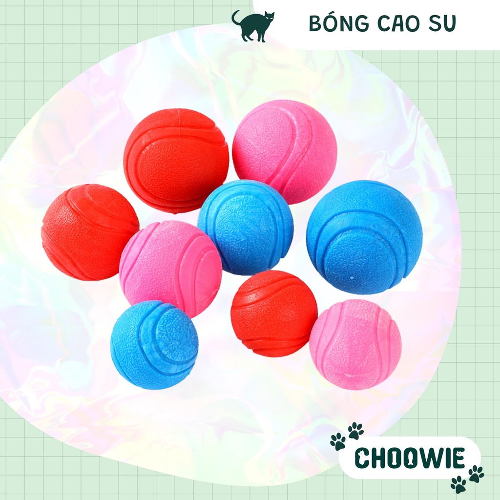 Banh cao su dành cho CHÓ đuổi bắt | Đồ chơi cho chó