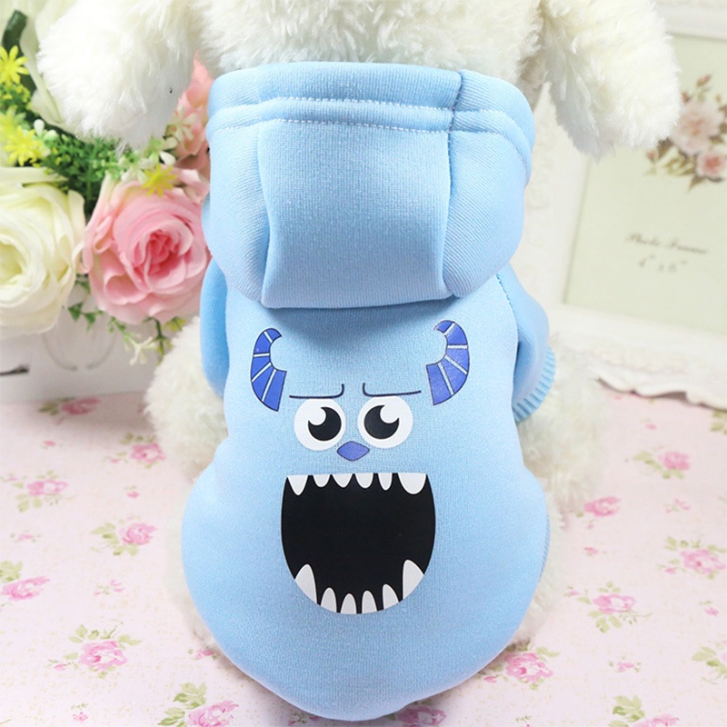 Áo Khoác Hoodie Họa Tiết Hoạt Hình Phong Cách Pháp Cho Thú Cưng Chihuahua Yorkie