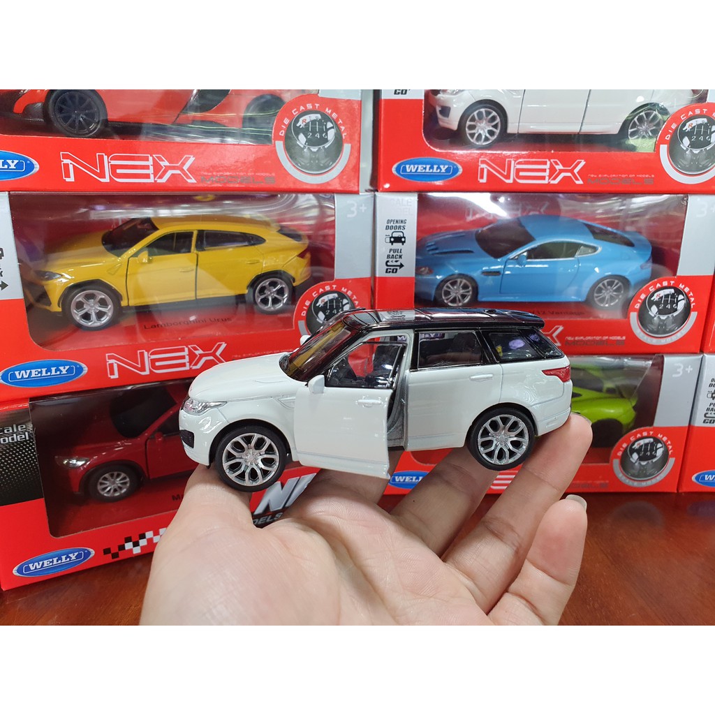 Xe Mô Hình Range Rover Sport 1:36 Welly ( Trắng )