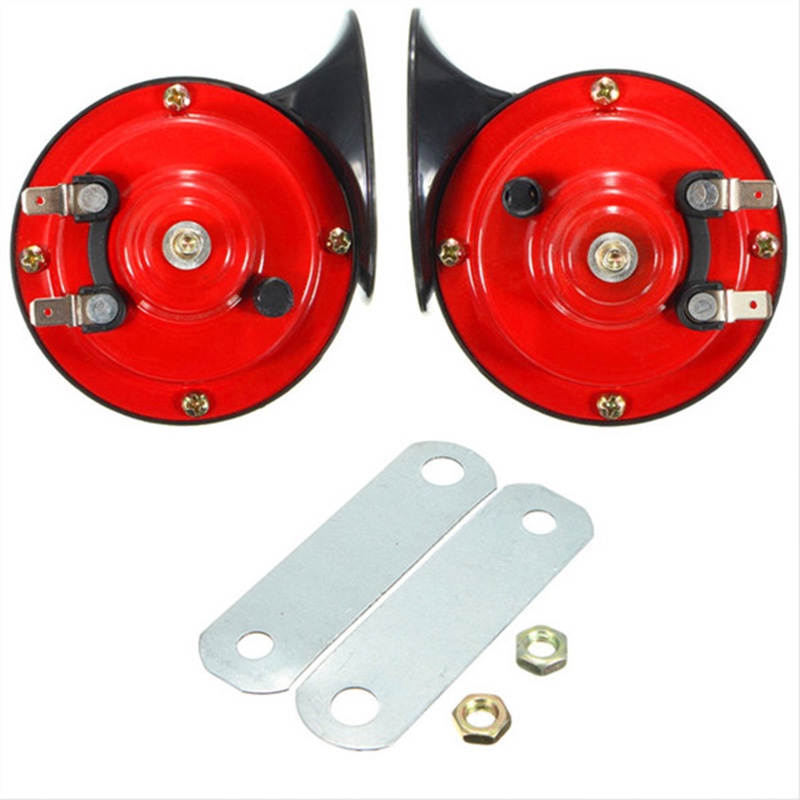 Set 2 Còi Hơi 12V Cho Xe Hơi / Xe Máy / Tàu Thuyền