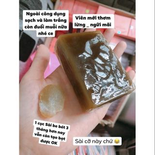 Viên rửa mặt Gấc Tảo