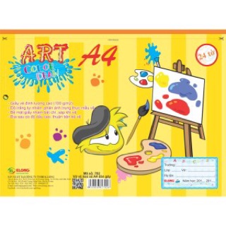 Vở vẽ xé A4