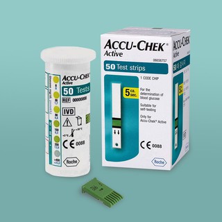 Que thử đường huyết accu check Active 50
