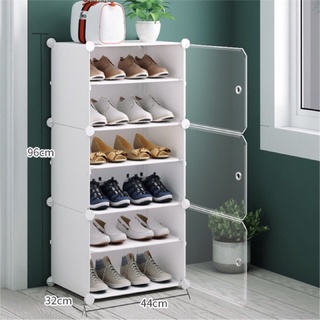 Tủ giày nhựa lắp ghép 6 ngăn đựng giày dép 12 đôi