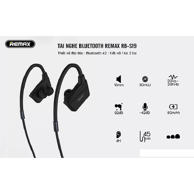 tai nghe bluetooth Remax RB-S19