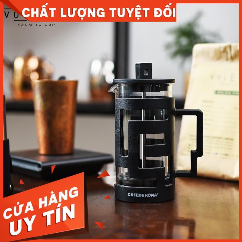 Bình pha French Press màu đen 350ML