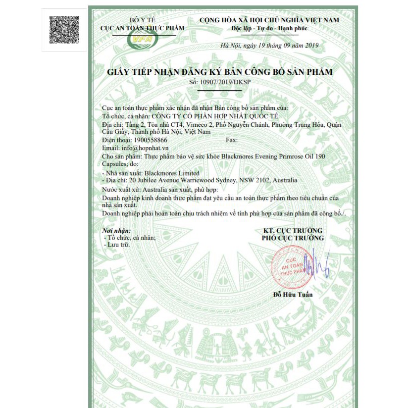 [MẪU MỚI] Tinh Dầu Hoa Anh Thảo Blackmores 190 Viên Úc, Evening Primrose Oil Chuấn Chính Hãng | BigBuy360 - bigbuy360.vn