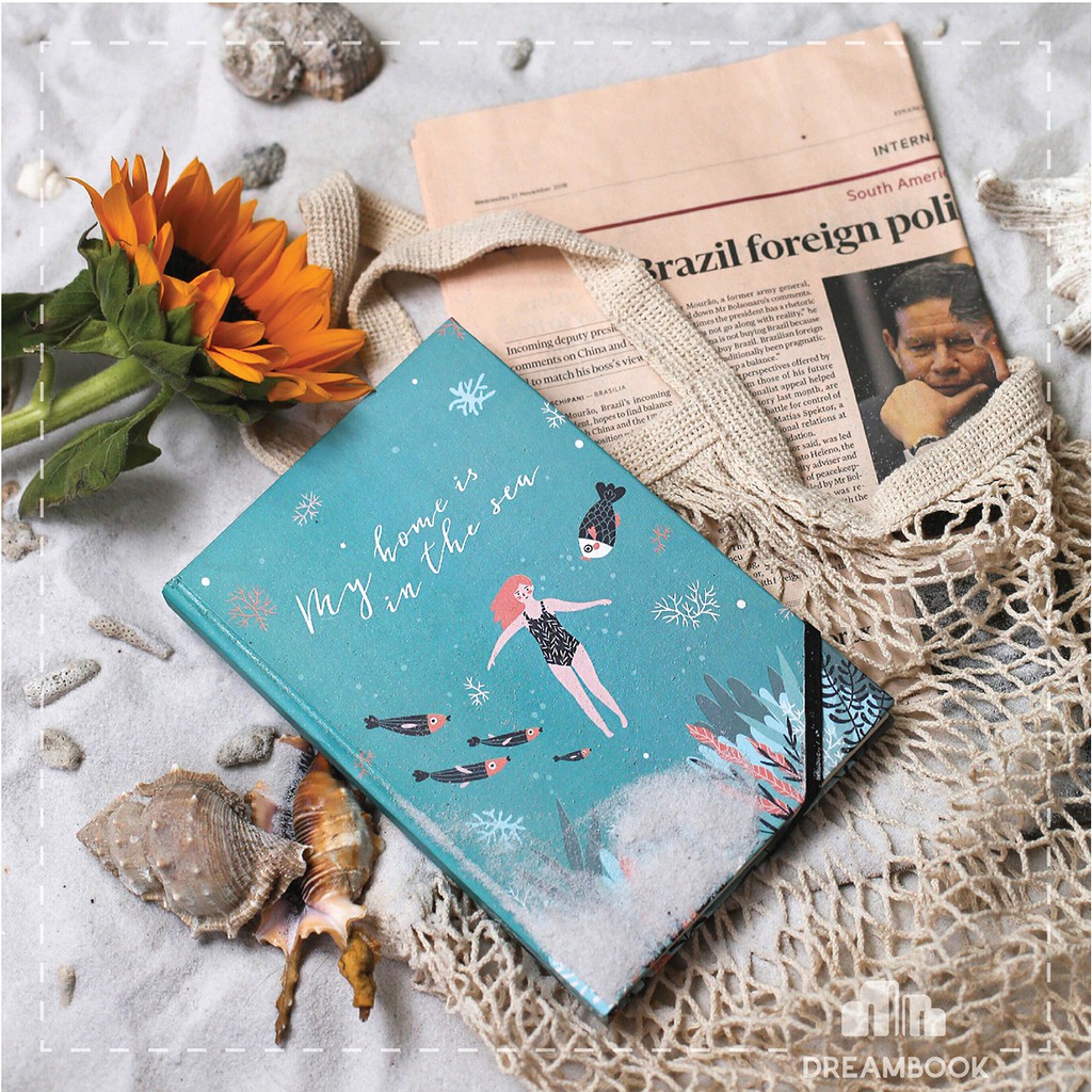 SỔ TAY RUỘT TRƠN DREAMBOOK: My Home In The Sea 1 (sketchbook)