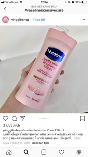 Dưỡng thể Vaseline 725 ml