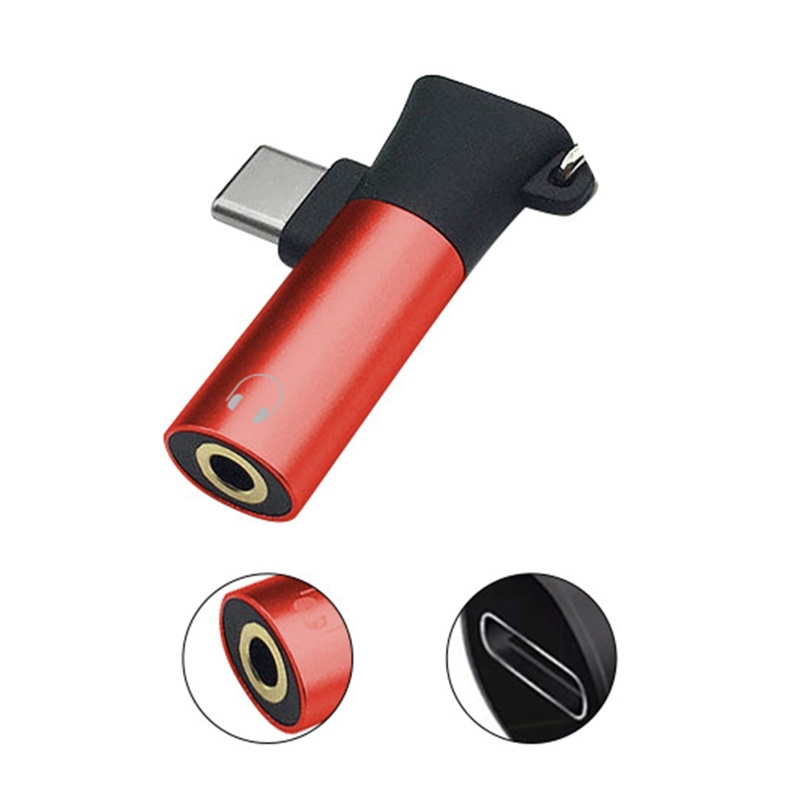 Cáp Sạc 2 Trong 1 Type C Sang 3 5mm Cho P30 Mi 8 6