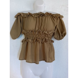 áo kiểu nữ size s dễ thương New