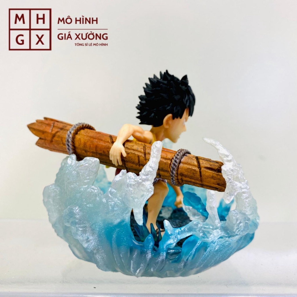 Mô hình One Piece Luffy Marine có LED siêu đẹp cao 8cm , figure mô hình one piece giá xưởng