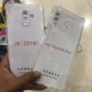 Ốp lưng Samsung J8,A8star dẻo silicon chống sốc