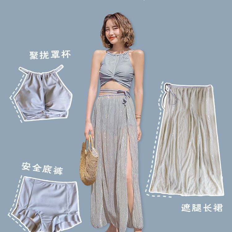 Set Đồ Bơi Ba Mảnh Phong Cách Nhật Bản Cho Nữ | BigBuy360 - bigbuy360.vn