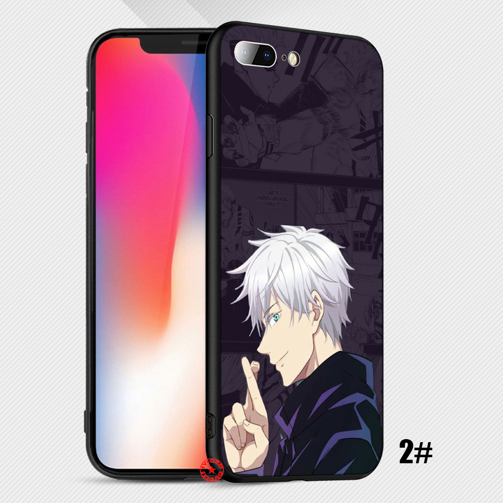 Ốp Lưng Jujutsu Kaisen Gojo Satoru Nhiều Mẫu Mã Cho Điện Thoại Iphone 5 5s 6 6s 7 8 Plus X Xr Xs Max 86q