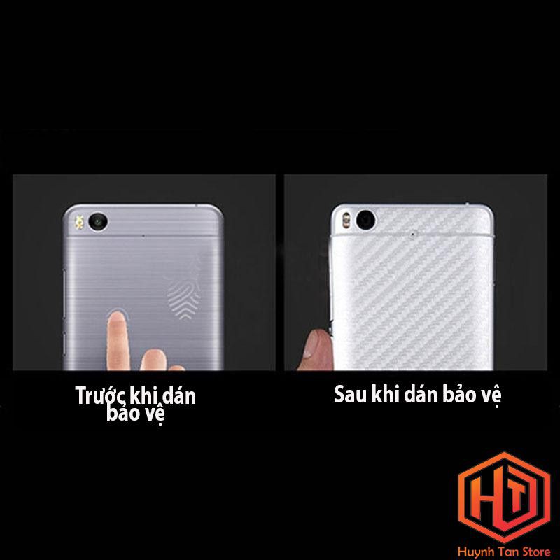 Miếng dán decal carbon mặt sau Google Pixel 4, 4XL chống trầy mặt lưng, chống bám vân tay