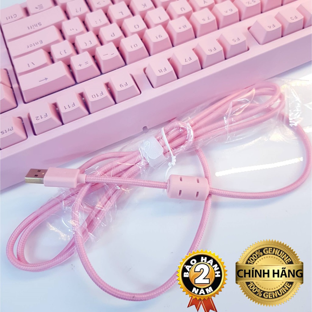 Bàn Phím Cơ E-DRA EK3104 Màu Hồng Led Đẹp - Bàn Phím Gaming Pink