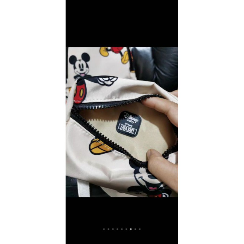 Balo cho Bé in hình MICKy kèm 1 túi nhỏ