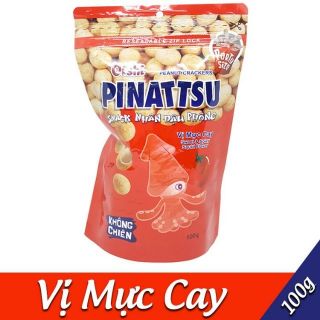Đậu phộng Oishi vị mực cay gói zip 95gr