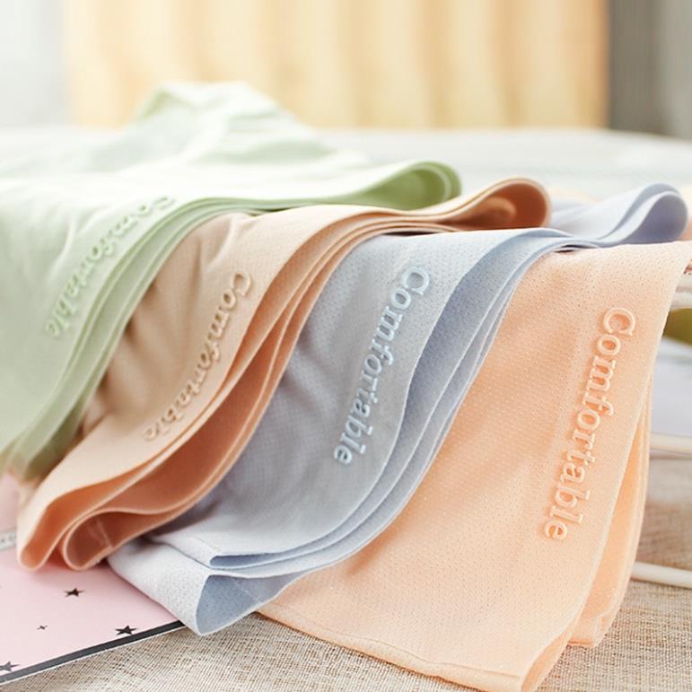 Quần Lót Nữ Softie Chất Băng Lụa Thông Hơi Kháng Khuẩn Siêu Tàng Hình 9907