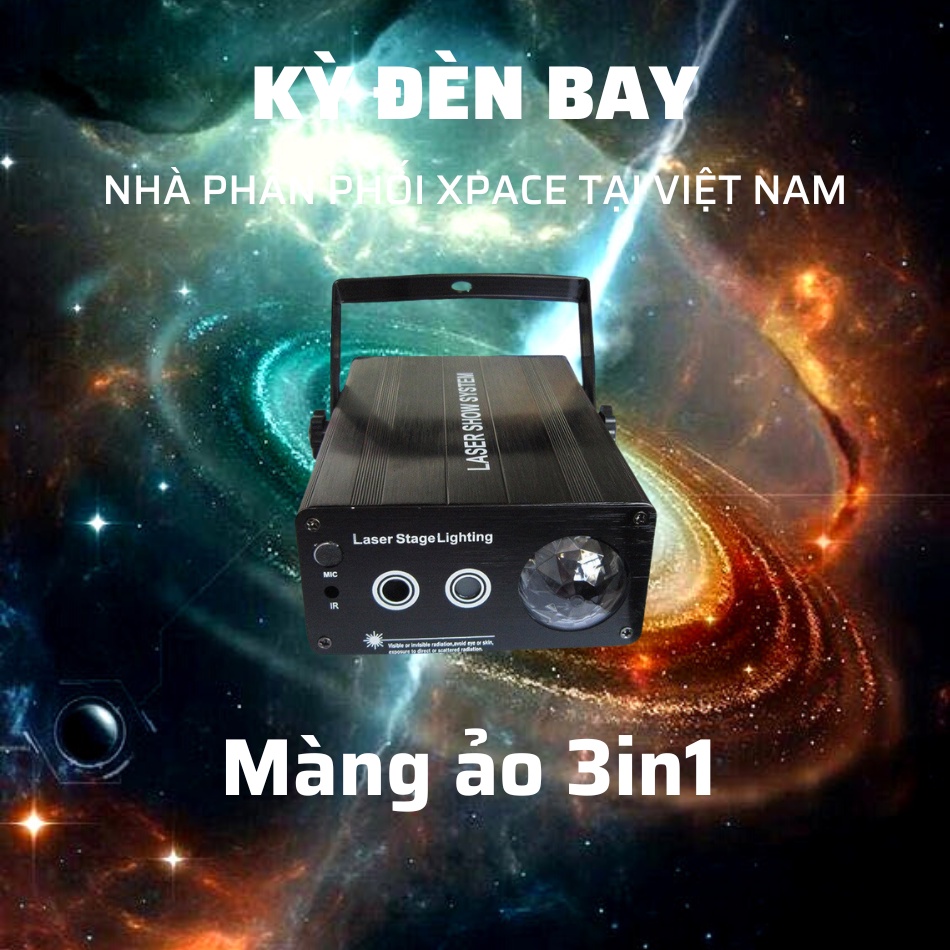 Đèn Laser Bay Phòng 3in1 Chính Hãng
