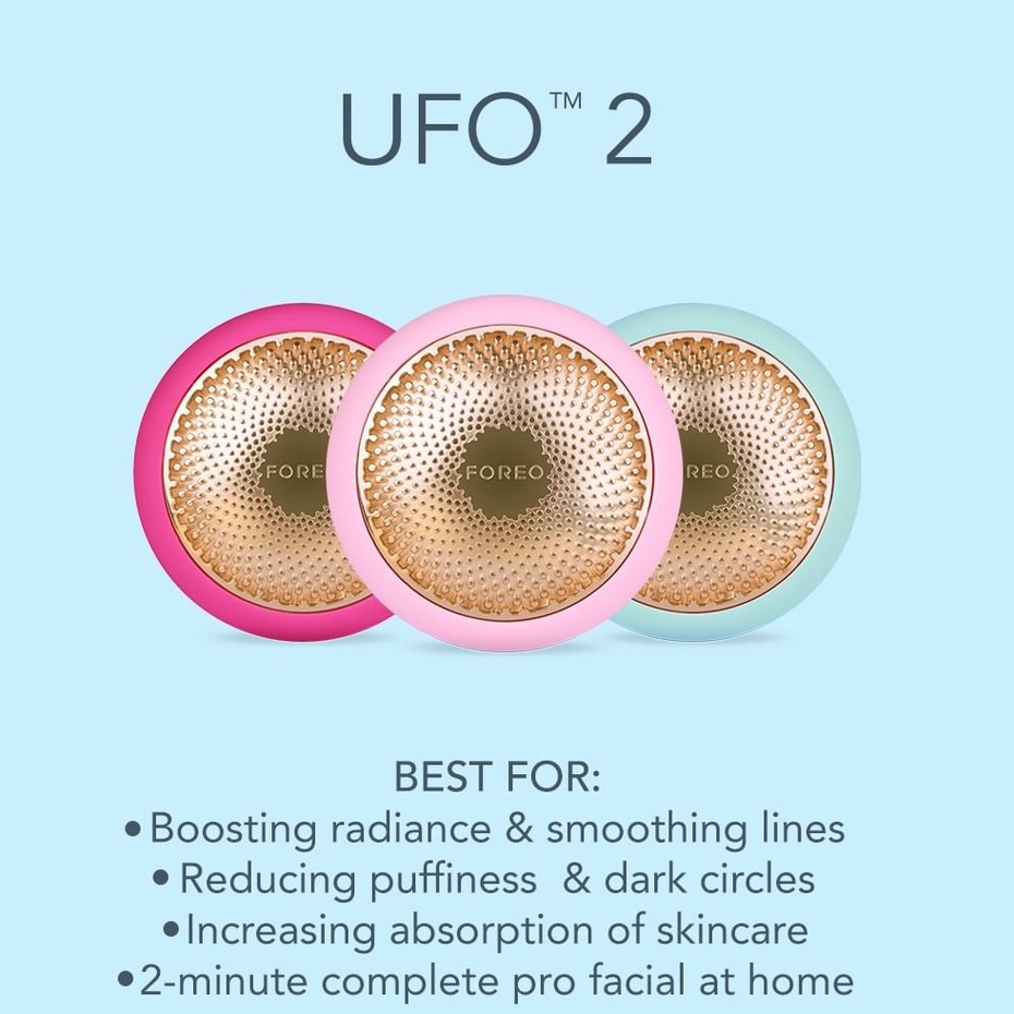 [CÓ SẴN - HỖ TRỢ BẢO HÀNH] Máy Đắp Mặt Nạ FOREO UFO 2 Phiên bản mới nhất & UFO 1