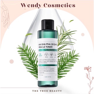 Toner giảm mụn tái tạo làn da Aha Bha Pha 30Days Miracle Some By Mi 150ml