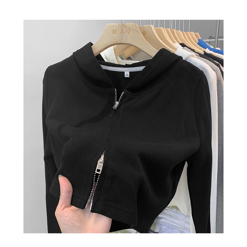 Áo Khoác Khóa Kéo Đôi Cao Cấp 55548