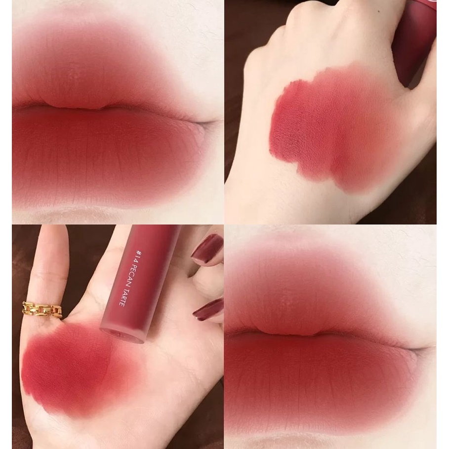 Son Romand Zero 14 Pecan Tarte màu đỏ hồng đất