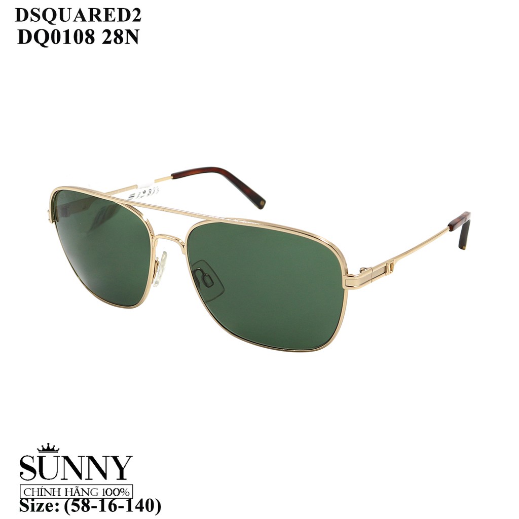 (Hàng chính hãng) Kính mát nam nữ Dsquared2 DQ0108 màu sắc thời trang