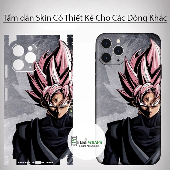 Tấm dán Skin Mặt Sau Sogoku FULL VIỀN Dành Cho 13prm , 12prm , 11prm , x, xr, xsm , ip11 , ip12 , ip13 - FukiShop