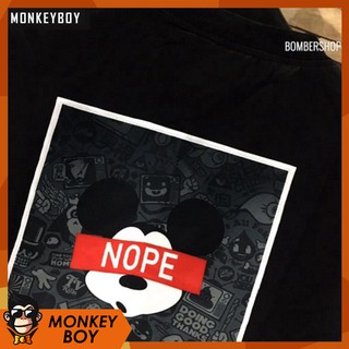[Ảnh thật] Áo khoác Bomber NOPE.MICKEY (hàng design cao cấp) [Monkeyboy]