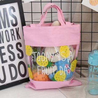 Túi vải hoa quả nhiệt đới