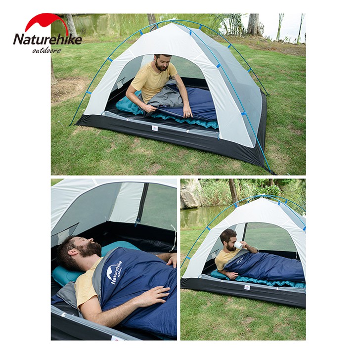 Túi ngủ văn phòng, du lịch dã ngoại cao cấp ngoài trời  Naturehike NH15S003 - Hàng Chính Hãng