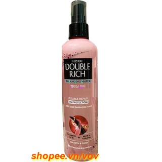 Xịt Dưỡng Tóc 120ml Double Rich Chăm Sóc Tóc Hư Tổn Mẫu Mới Chính Hãng.