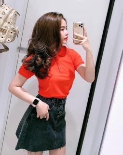 Áo polo nữ