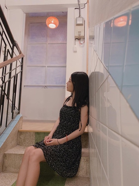 Flower Mini Dress 🌼 - Đầm hoa 2 dây