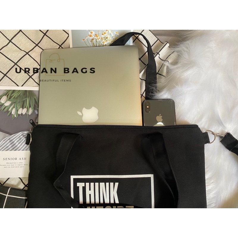 Túi vải đeo chéo cầm tay nam nữ [Trợ giá ship] [Urban Bags] | BigBuy360 - bigbuy360.vn