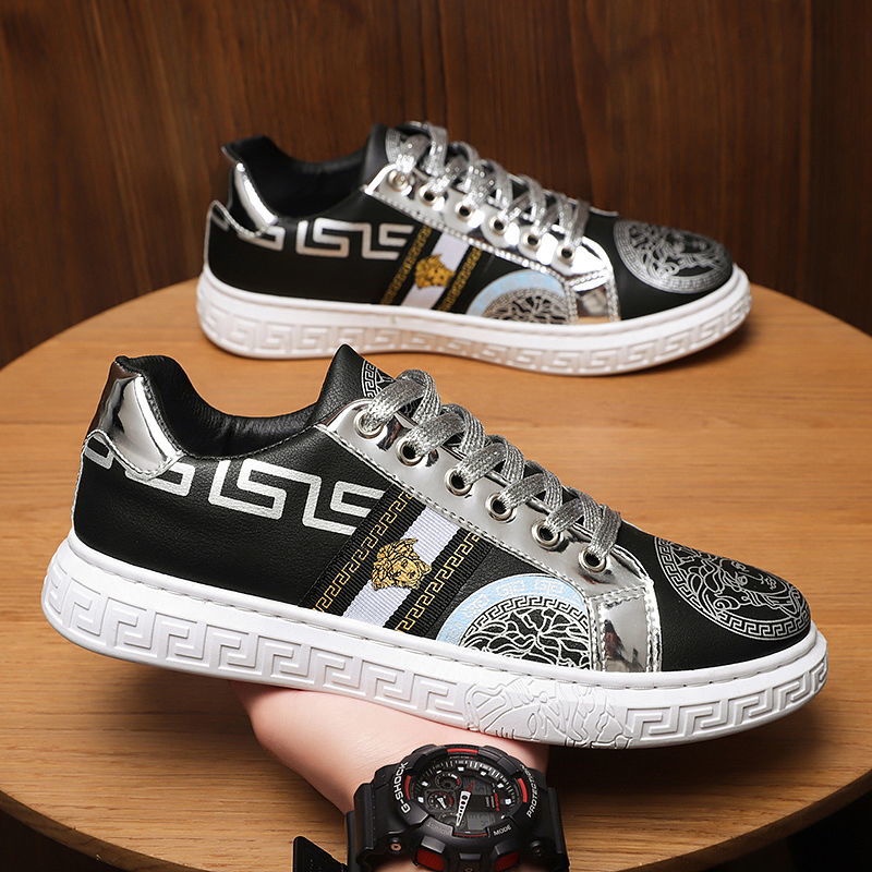 Giày Thể Thao Versace Chống Trượt Thoáng Khí Thời Trang Cho Nam Size 39-44