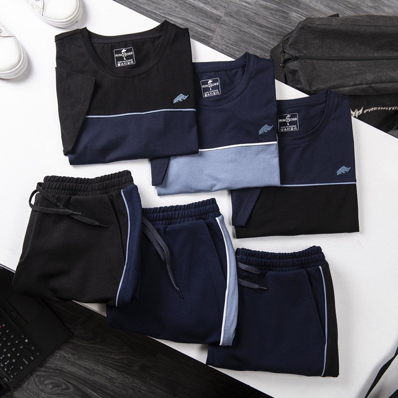 BÁN SỈ BỘ NAM RINBOS SỌC NGANG PHỐI MÀU CHO NAM