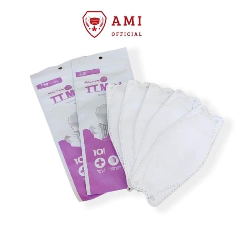 [50c]khẩu trang y tế KF94 KG MASK 4 lớpDaquy20khẩu trang Khánh khuẩn 3D Mask